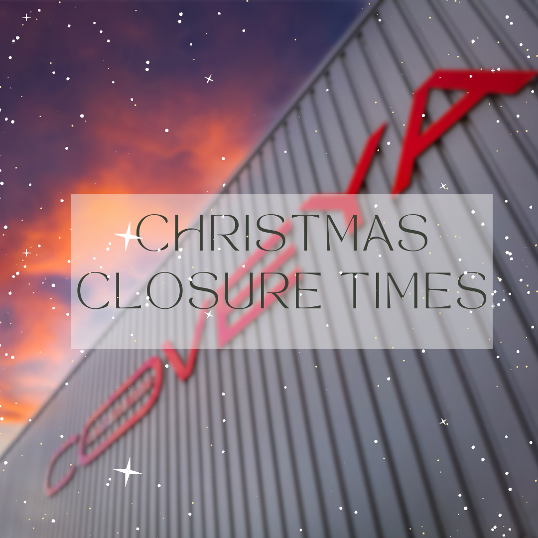 Christmas Closure Times 2024!